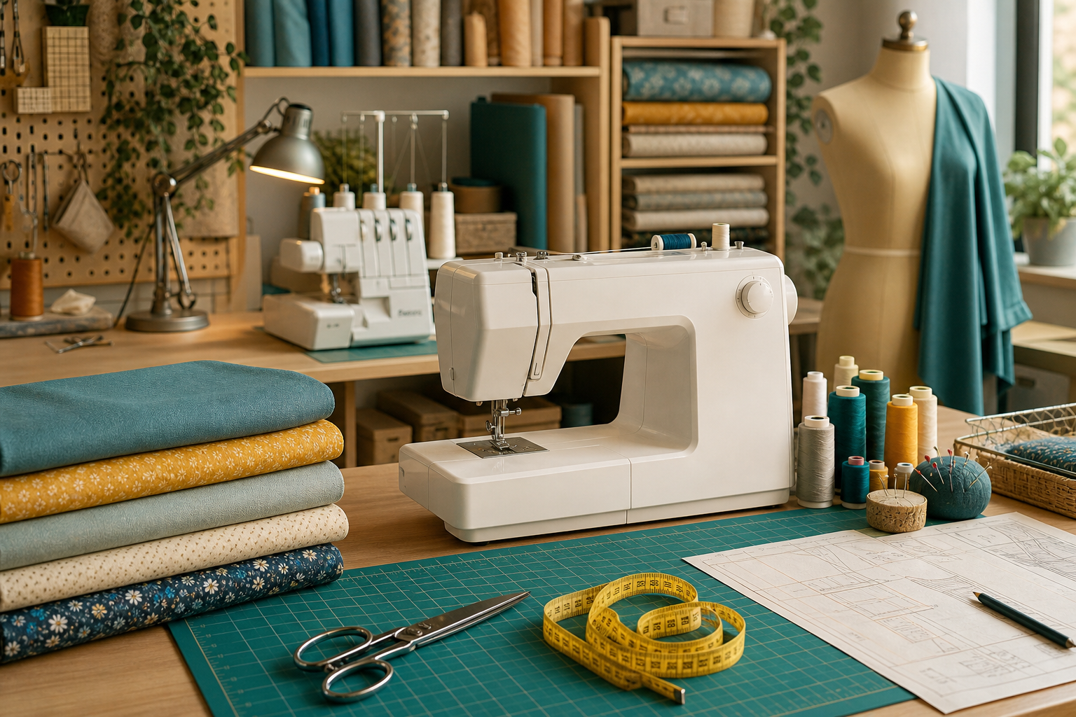 Professional illustration for Sewing and Textile Labs