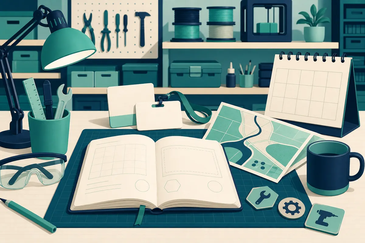 Planning the costs and logistics of a small maker business